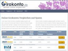 Tablet Screenshot of girokonto.de